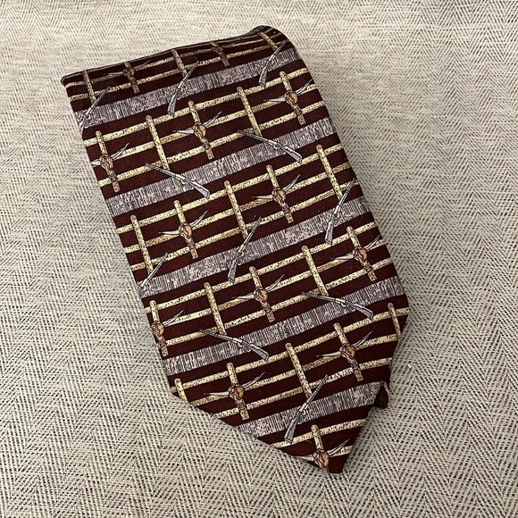 Circle S Neckwear - Old West Theme Necktie - Picture 1 of 4